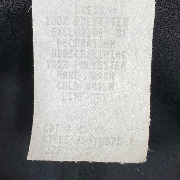 VTG Jodi Kristopher Womens Y2K Whimsigoth Dress Size S Babydoll Velvet Burnout - Picture 9 of 15